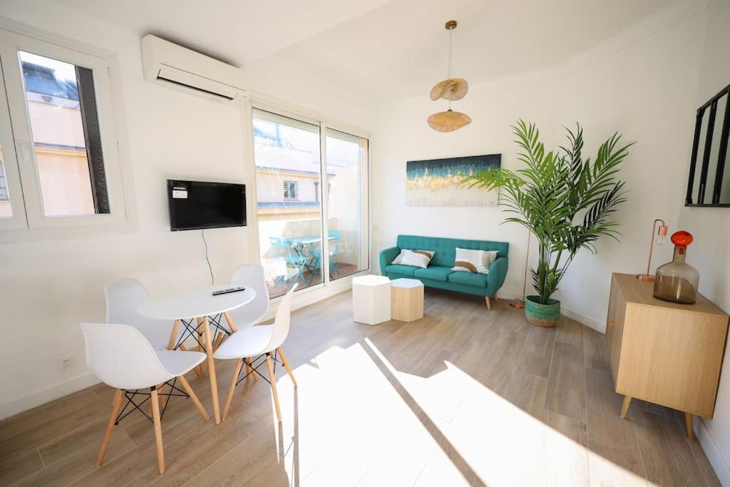Cosy Pied A Terre Rue Corneille, Coeur Marseille, 4 Pers, 2 Ch Lägenhet Exteriör bild